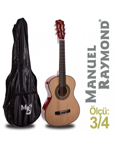 Klasik Gitar Junior Manuel Raymond MRC87N (KILIF HEDİYE)