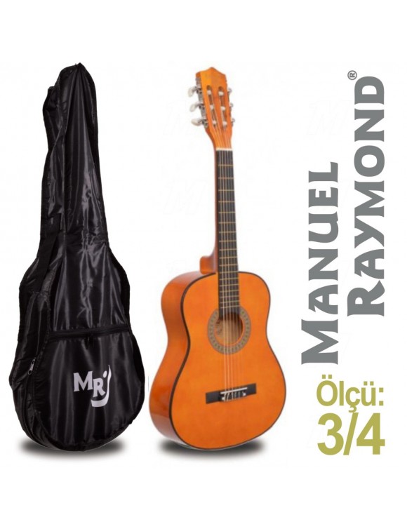 Klasik Gitar Junior Manuel Raymond MRC87Y (KILIF HEDİYE)