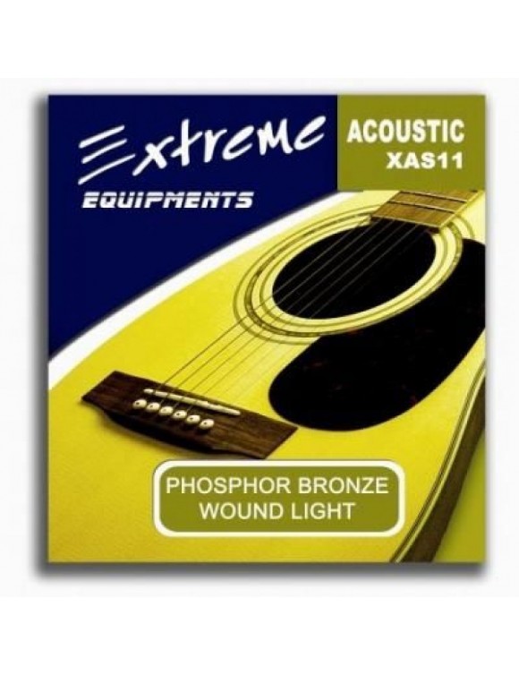 Gitar aksesuar Akustik Tel Extreme XAS11