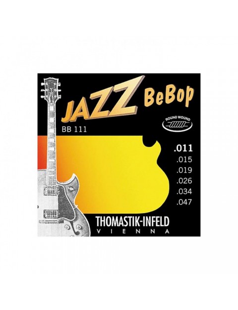 Gitar Aksesuar Elektro Jazz Bebop Tel Thomastik Infeld BB111