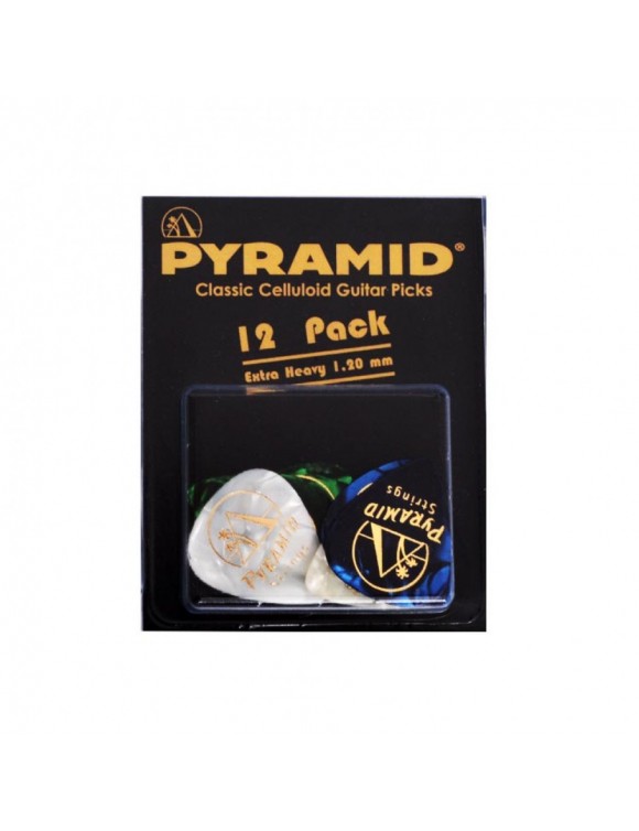 Gitar Aksesuar Pena 12 Adet Pyramid 1.20 MM Extra Heavy 557CP