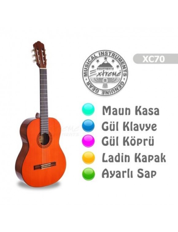 Klasik Gitar Parlak EXTREME XC70